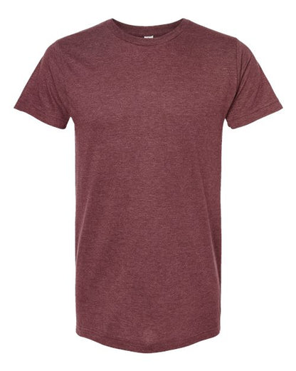 Tultex Fine Jersey T-Shirt 202 Heather Burgundy