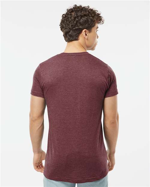 Tultex Fine Jersey T-Shirt 202 Heather Burgundy