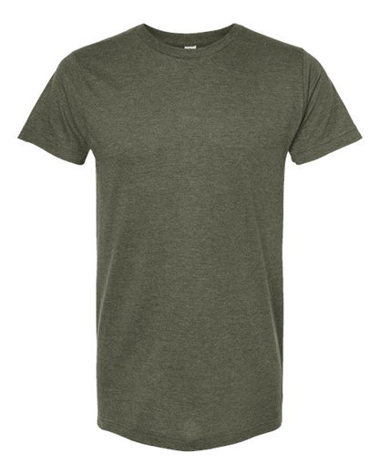 Tultex Fine Jersey T-Shirt 202 Heather Military Green