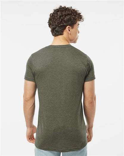 Tultex Fine Jersey T-Shirt 202 Heather Military Green