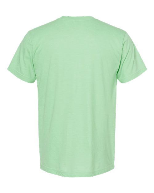 Tultex Fine Jersey T-Shirt 202 Heather Neo Mint