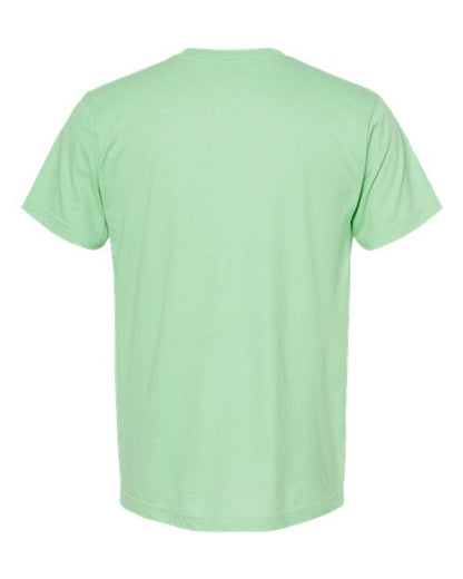 Tultex Fine Jersey T-Shirt 202 Heather Neo Mint