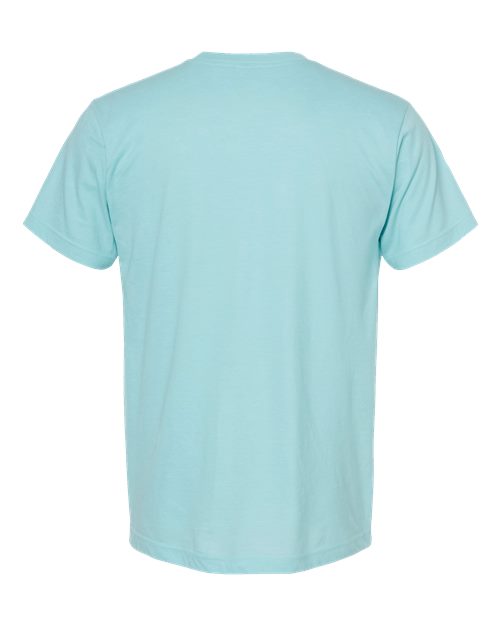 Tultex Fine Jersey T-Shirt 202 Heather Purist Blue