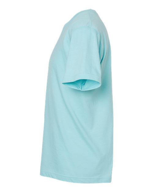 Tultex Fine Jersey T-Shirt 202 Heather Purist Blue