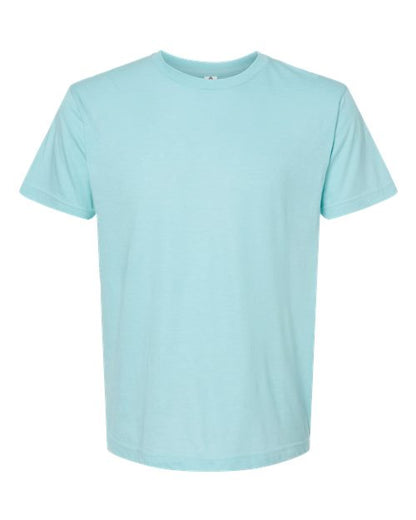 Tultex Fine Jersey T-Shirt 202 Heather Purist Blue