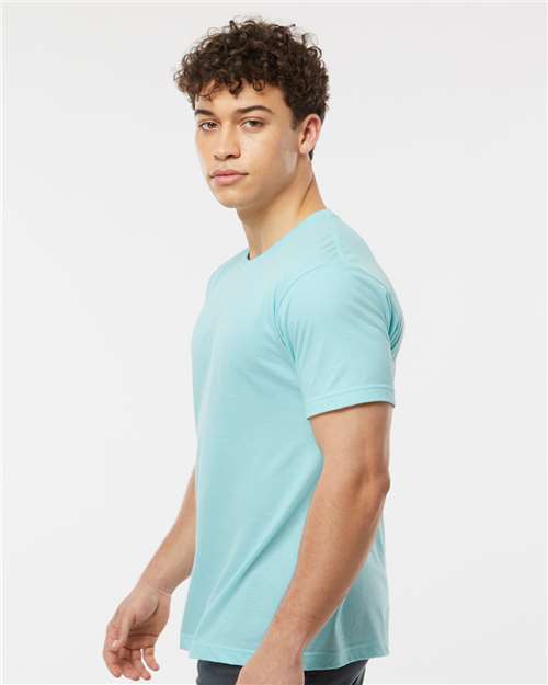 Tultex Fine Jersey T-Shirt 202 Heather Purist Blue