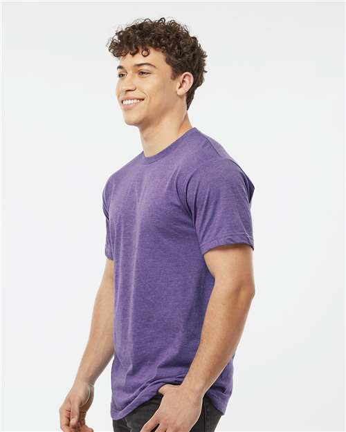 Tultex Fine Jersey T-Shirt 202 Heather Purple