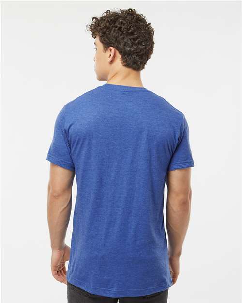 Tultex Fine Jersey T-Shirt 202 Heather Royal