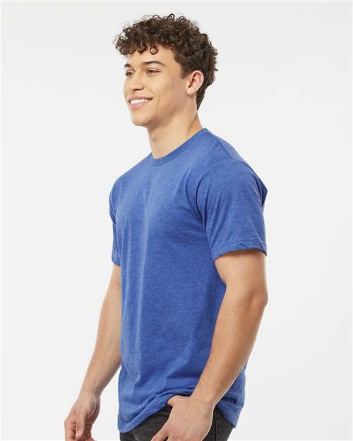 Tultex Fine Jersey T-Shirt 202 Heather Royal