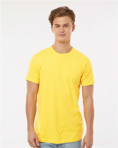 Custom Embroidered  Tultex Fine Jersey T-Shirt 202 Sunshine