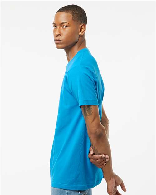 Tultex Fine Jersey T-Shirt 202 Turquoise