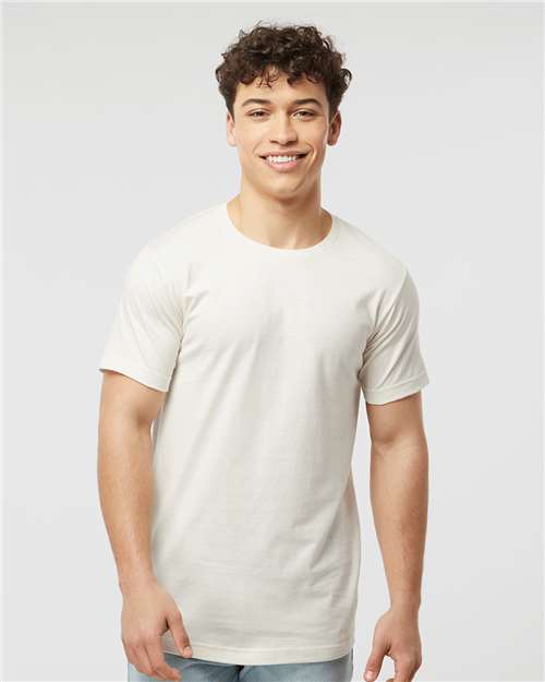 Custom Embroidered  Tultex Fine Jersey T-Shirt 202 Vintage White