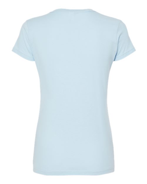 Tultex Women's Fine Jersey Slim Fit T-Shirt 213 Baby Blue