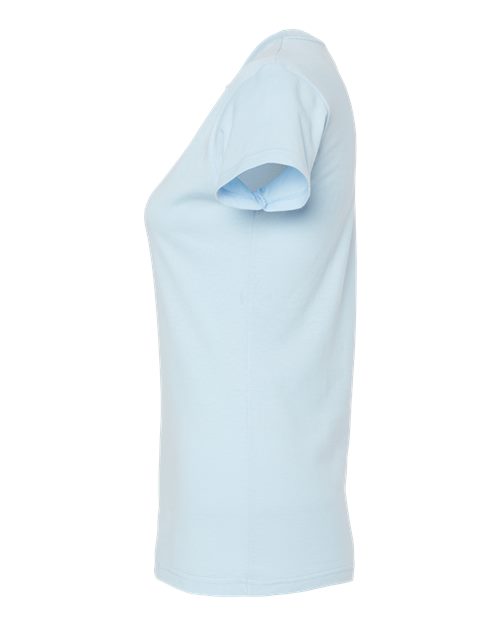 Tultex Women's Fine Jersey Slim Fit T-Shirt 213 Baby Blue
