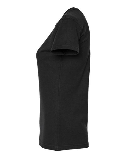 Tultex Women's Fine Jersey Slim Fit T-Shirt 213 Black