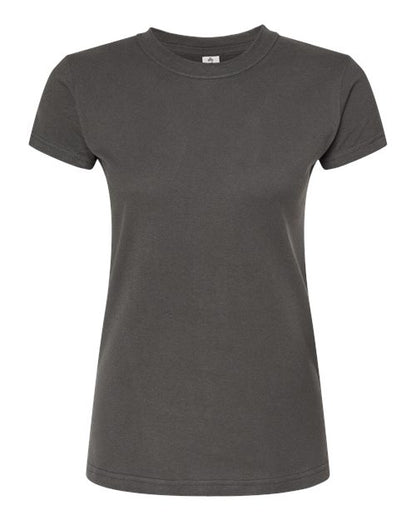 Tultex Women's Fine Jersey Slim Fit T-Shirt 213 Charcoal
