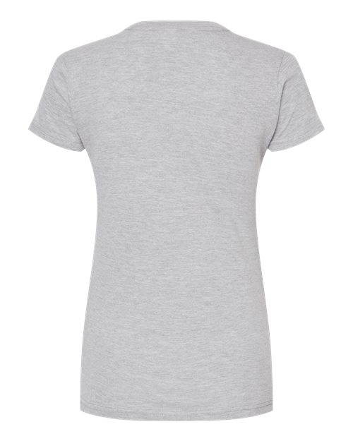 Tultex Women's Fine Jersey Slim Fit T-Shirt 213 Heather Grey