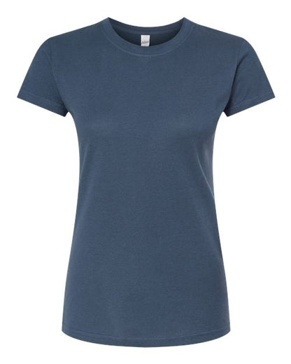 Tultex Women's Fine Jersey Slim Fit T-Shirt 213 Indigo