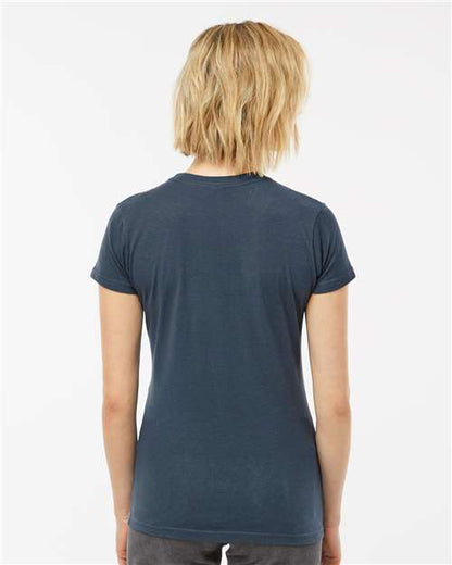 Tultex Women's Fine Jersey Slim Fit T-Shirt 213 Indigo