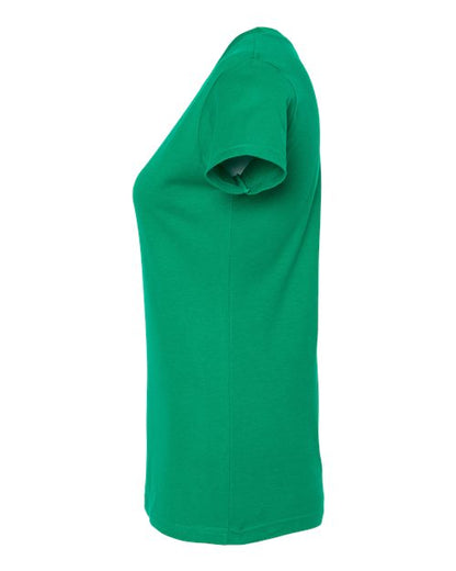 Tultex Women's Fine Jersey Slim Fit T-Shirt 213 Kelly Green