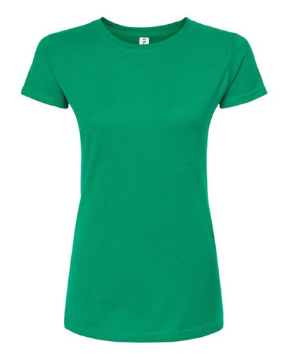 Tultex Women's Fine Jersey Slim Fit T-Shirt 213 Kelly Green