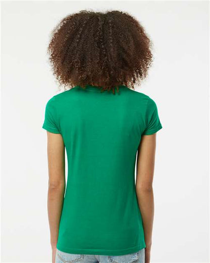 Tultex Women's Fine Jersey Slim Fit T-Shirt 213 Kelly Green
