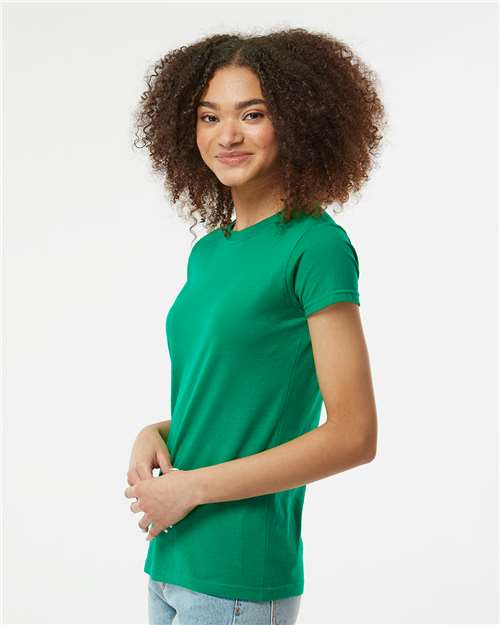 Tultex Women's Fine Jersey Slim Fit T-Shirt 213 Kelly Green