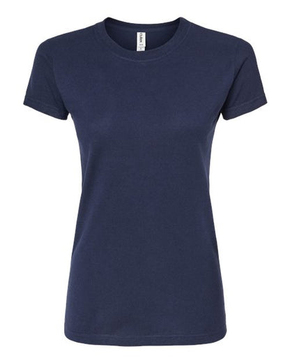 Tultex Women's Fine Jersey Slim Fit T-Shirt 213 Navy