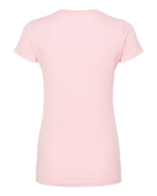 Tultex Women's Fine Jersey Slim Fit T-Shirt 213 Pink