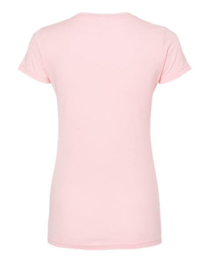Tultex Women's Fine Jersey Slim Fit T-Shirt 213 Pink