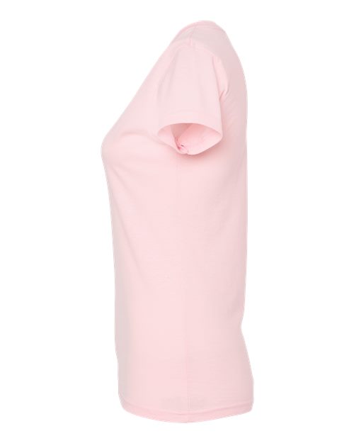 Tultex Women's Fine Jersey Slim Fit T-Shirt 213 Pink