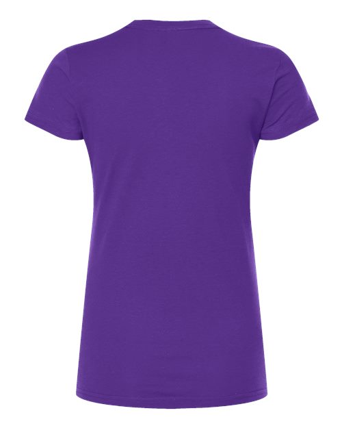 Tultex Women's Fine Jersey Slim Fit T-Shirt 213 Purple