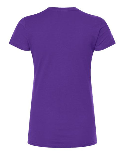 Tultex Women's Fine Jersey Slim Fit T-Shirt 213 Purple