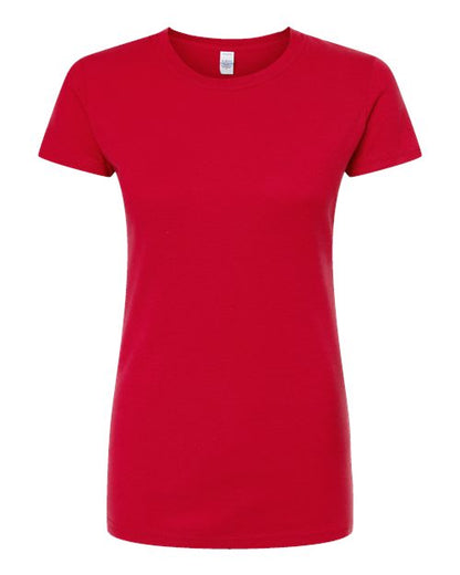 Tultex Women's Fine Jersey Slim Fit T-Shirt 213 Red