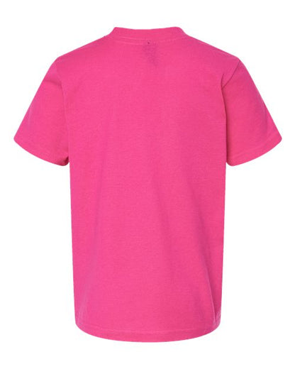 Tultex Youth Fine Jersey T-Shirt 235 Fuchsia