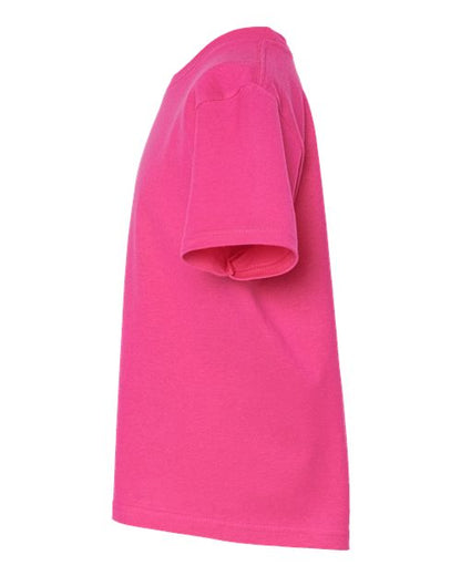 Tultex Youth Fine Jersey T-Shirt 235 Fuchsia