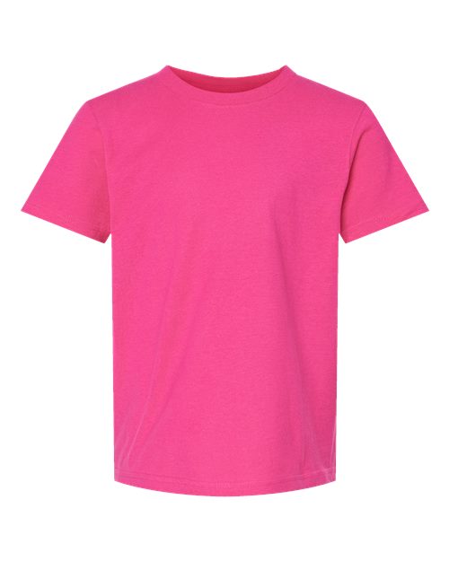 Tultex Youth Fine Jersey T-Shirt 235 Fuchsia