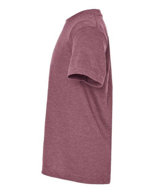 Tultex Youth Fine Jersey T-Shirt 235 Heather Cassis