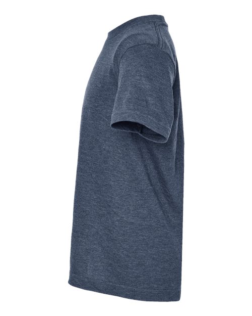 Tultex Youth Fine Jersey T-Shirt 235 Heather Denim