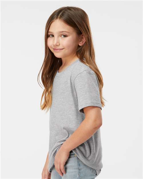 Tultex Youth Fine Jersey T-Shirt 235 Heather Grey