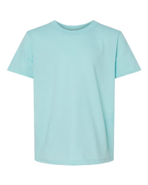 Tultex Youth Fine Jersey T-Shirt 235 Heather Purist Blue