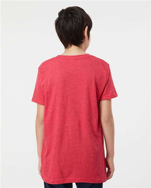 Tultex Youth Fine Jersey T-Shirt 235 Heather Red