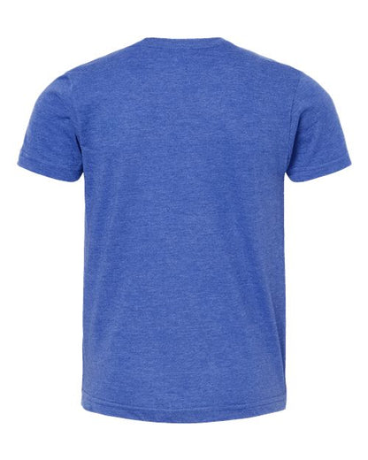 Tultex Youth Fine Jersey T-Shirt 235 Heather Royal