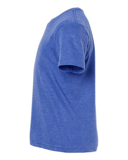 Tultex Youth Fine Jersey T-Shirt 235 Heather Royal
