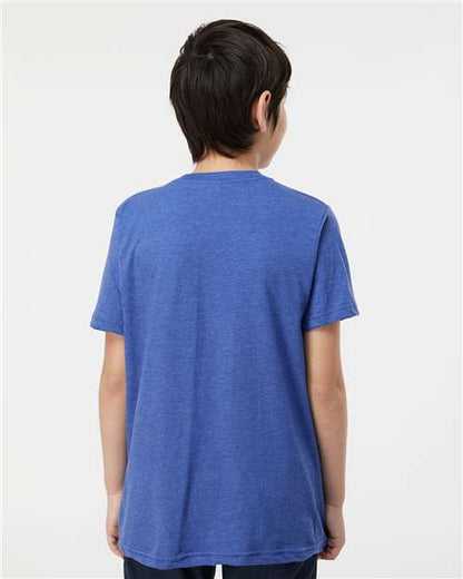 Tultex Youth Fine Jersey T-Shirt 235 Heather Royal