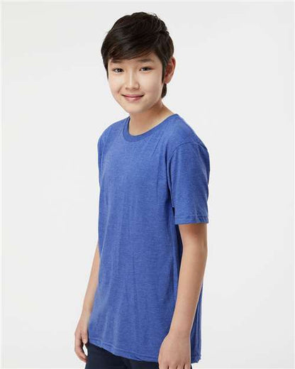 Tultex Youth Fine Jersey T-Shirt 235 Heather Royal