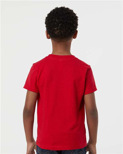 Tultex Youth Fine Jersey T-Shirt 235 Red