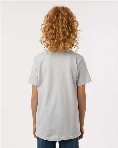 Tultex Youth Fine Jersey T-Shirt 235 Silver