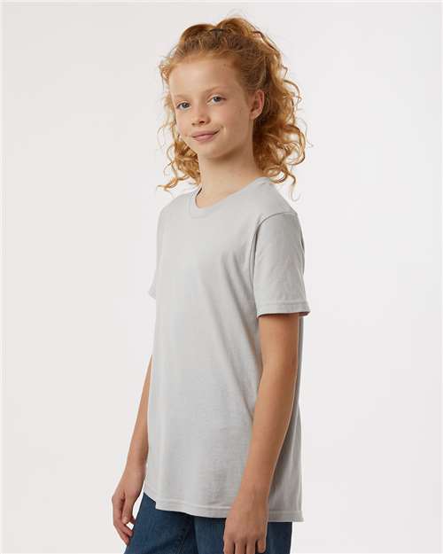 Tultex Youth Fine Jersey T-Shirt 235 Silver
