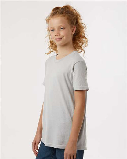 Tultex Youth Fine Jersey T-Shirt 235 Silver